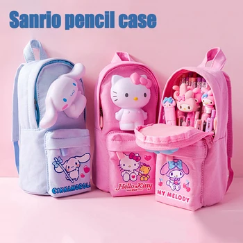Мультяшные Декомпрессионные пеналы Sanrio Hello Kitty Bag за моливи Cinnamoroll молив случай За писалки, Детски Ученически пособия, Канцеларски материали Подарък