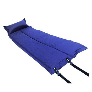 Автоматична надуваема възглавница пътен мат Сгъваема възглавница пътен мат Сгъваемо легло с възглавници на открито