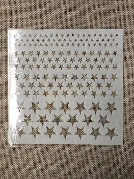 13 см Звездички Многостенни Листове за стенните рисунки за Оцветяване за албуми Полагане на Декоративен модел за албума