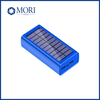 20000 ма / 30000mAh / 50000mAh Външен акумулатор за слънчева батерия, двойно USB с led подсветка, преносими зарядно устройство за мобилен телефон