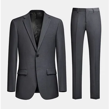 2013-Есен мъжки бизнес случайни тънко яке на средна възраст R-Suit